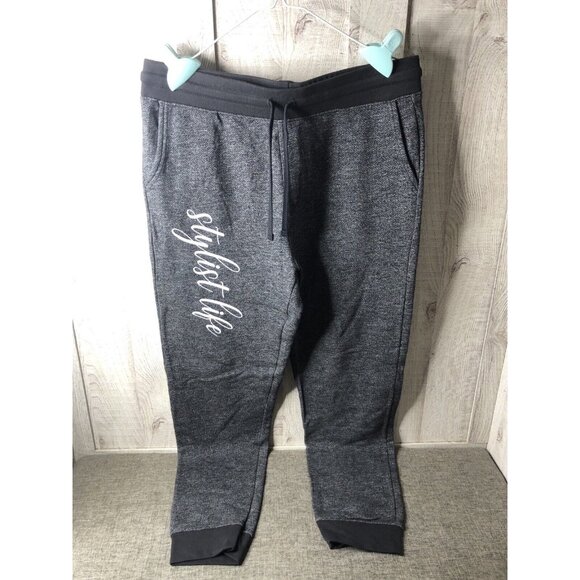 Next Level Pants - Next Level Apparel Womens Lounge Sweatpants Size XXL Gray Stylist Life